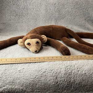 Brown Plush Monkey neck pillow